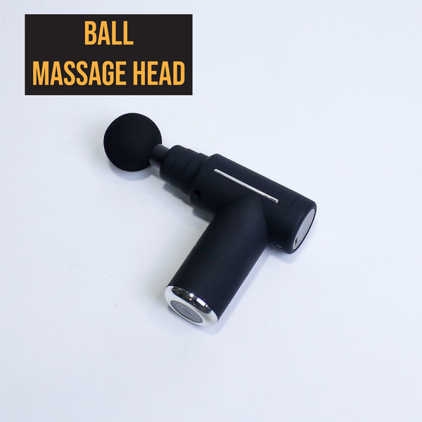 Massage Gun Deep Tissue, Percussion Back Massager Gun for Athletes Muscle Massage Gun for Pain Relief with 6 Massage Heads & Speeds (Matte Black)
