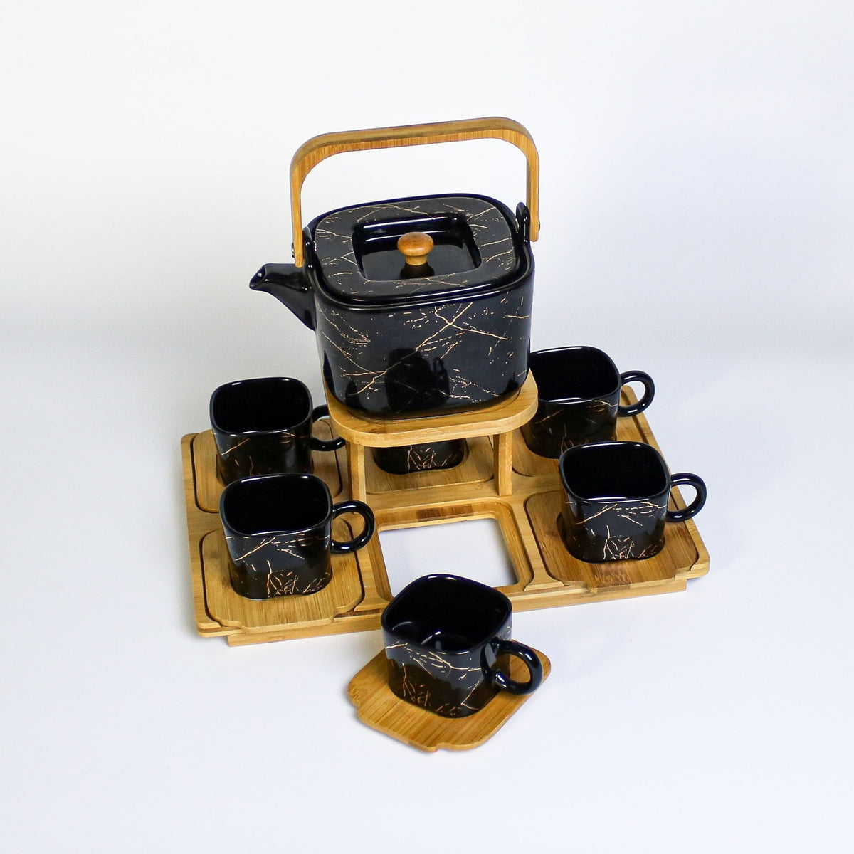 Marble Magic Ceramic Coffee set Tea set 15-Pcs High Quality