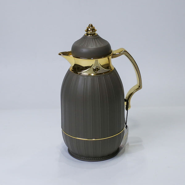DAYDYAS New Modern Luxury Arabian Style 1.0L Thermos Pink Glass Vacuum Jug