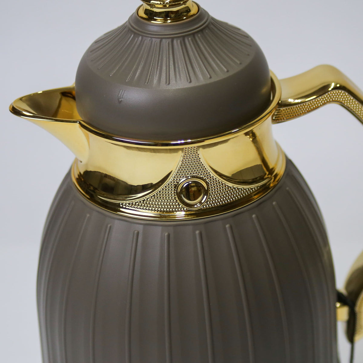 DAYDYAS New Modern Luxury Arabian Style 1.0L Thermos Pink Glass Vacuum Jug